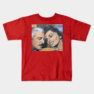 Vittorio De Sica e Sofia Loren Kids T-Shirt